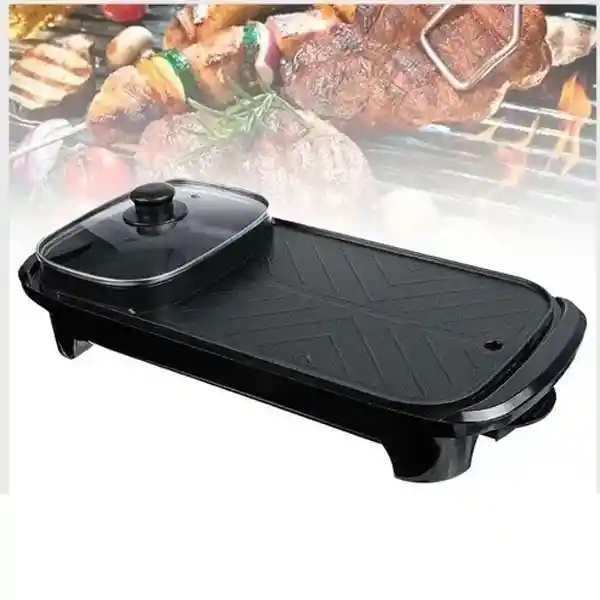 Plancha Asador Grill Electrico Antiadherente