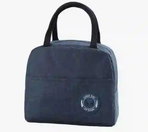 Lonchera Termica Azul Con Forro En Aluminio