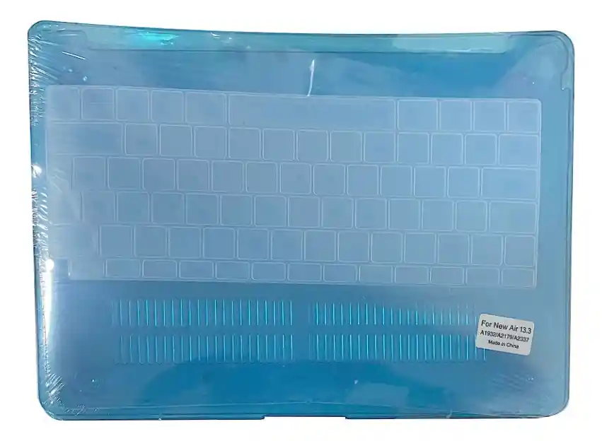 Carcasa Case + Protector Para Macbook New Air 13 A2179/a2337/a1932 L-blue