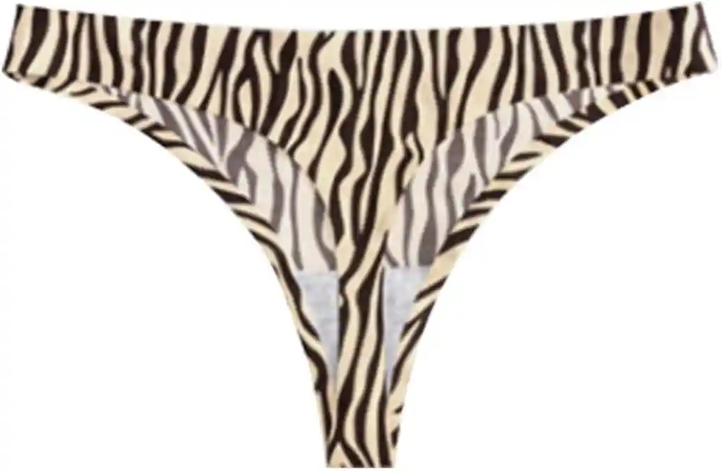 Dos Pantys Hilo En Seda Fria Talla L