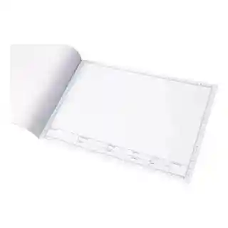 Block Bond Blanco Din A-4 Formateado Horizontal X 20 Hojas