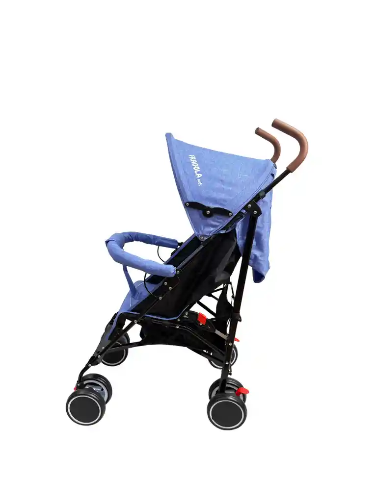 Coche Paseador Bebe Tipo Sombrilla Reclinable Premium Azul