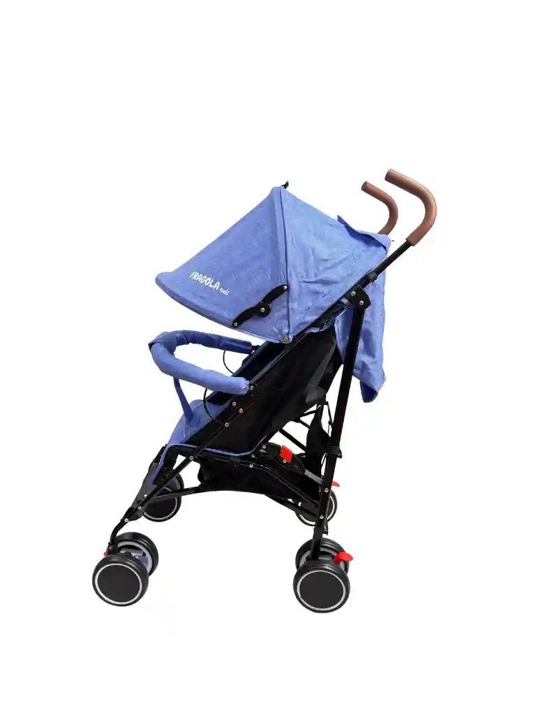 Coche Paseador Bebe Tipo Sombrilla Reclinable Premium Azul