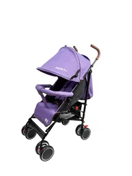 Coche Paseador Bebe Tipo Sombrilla Reclinable Premium Lila