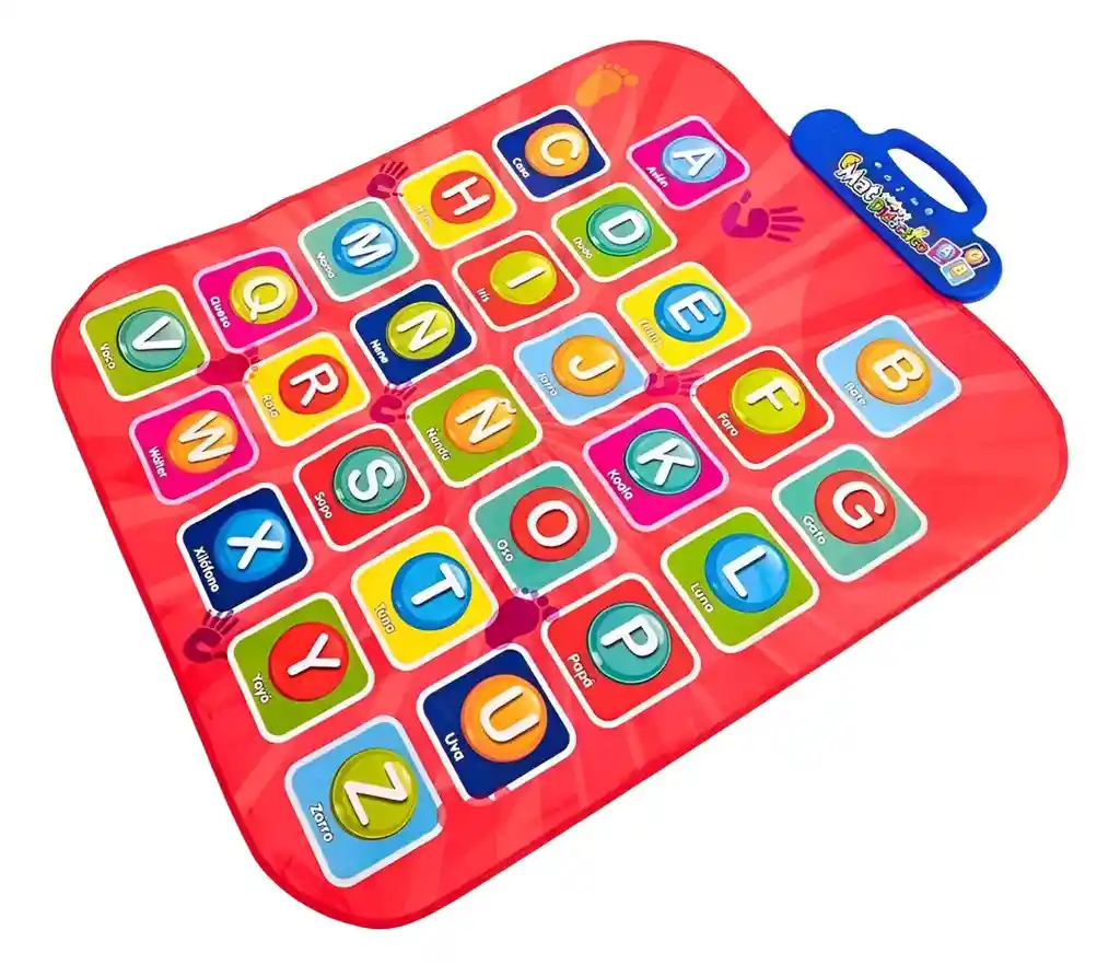Tapete Abc Mágico Niño Didáctico Abecedario Interactivo