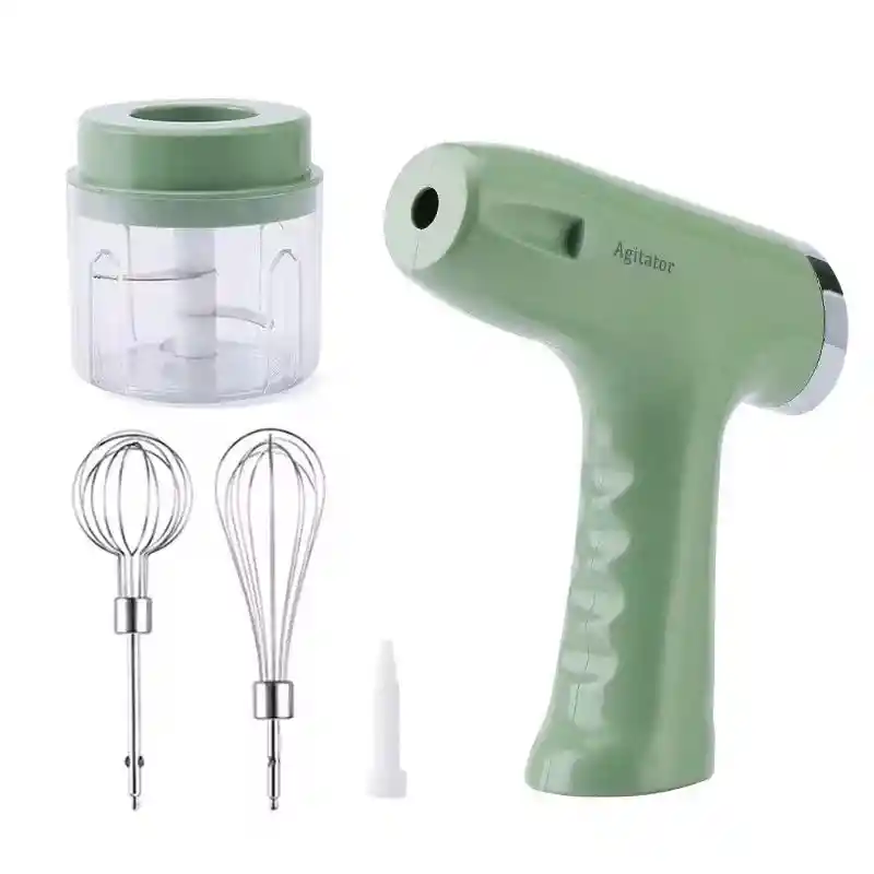 Mini Batidora Picador Eléctrico 2 En 1 Recargable