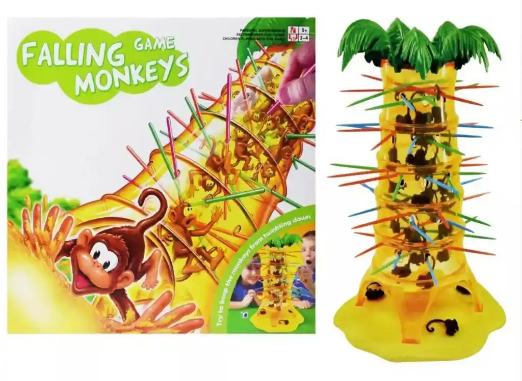 Juego Monos Locos Mesa Niños Jumping Monkey Infantil Familia