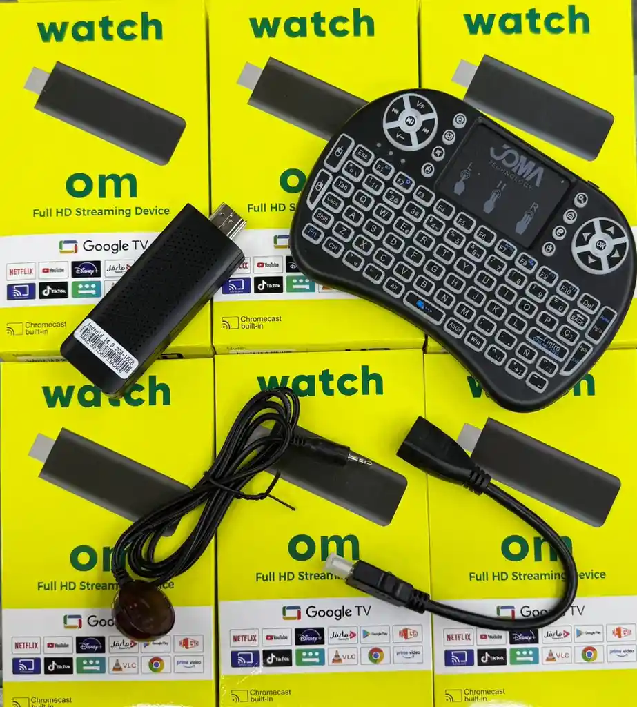Tv Watch On & Control Retro Iluminado