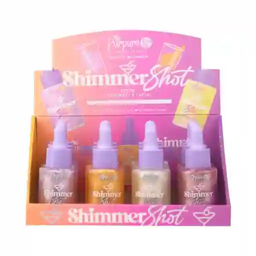 Aceite Corporal Brillante Shimmer Shot Purpure