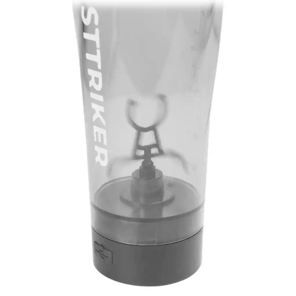 Termo Shaker Eléctrico Botella 700ml Led Recargable Usb