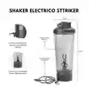 Termo Shaker Eléctrico Botella 700ml Led Recargable Usb