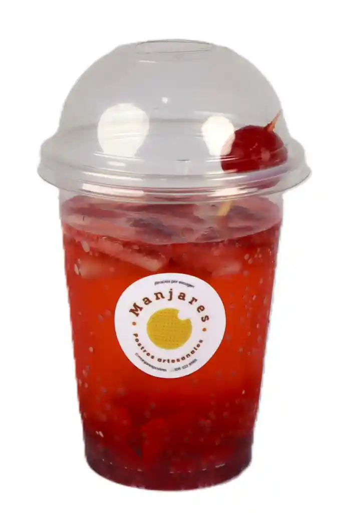 Soda De Frutos Rojos