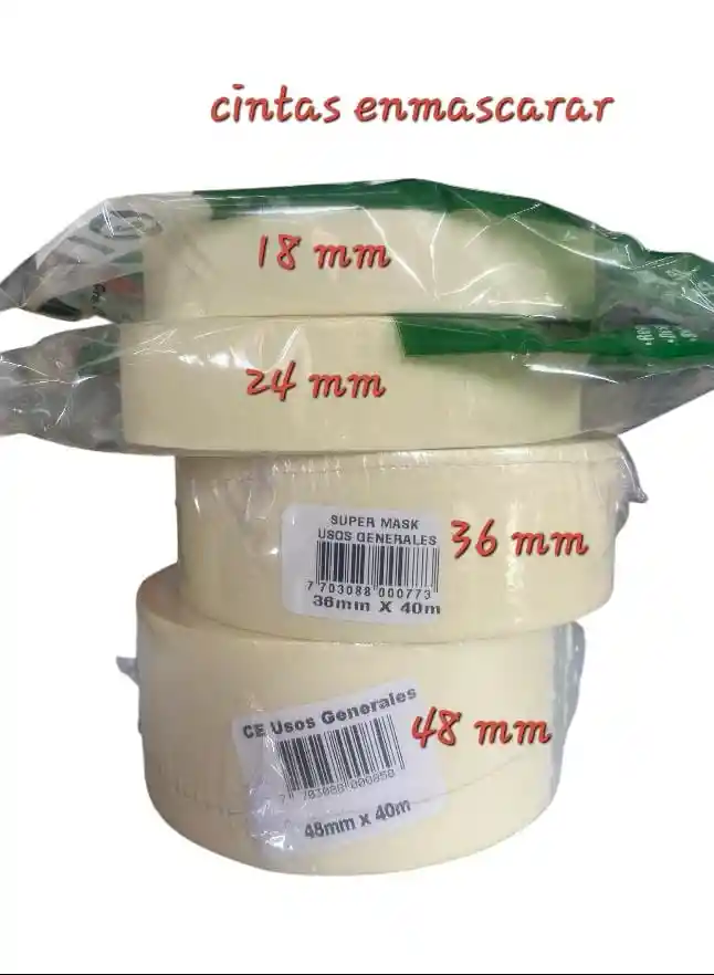 Cinta Enmascarar 4.8 Cms