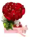 Caja Corazón Con Soda De Frutos Rojos