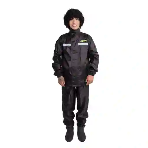 Traje Impermeable Textil - Urban Color Negro