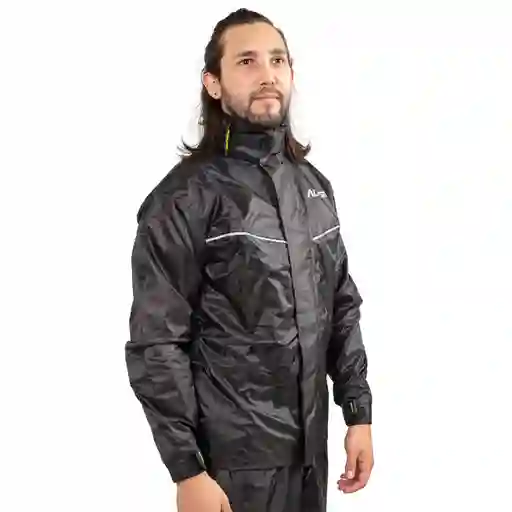 Traje Impermeable Textil - Touring Color Negro