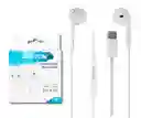 Audífonos Auriculares Beston Tipo C Bst-w128 Blanco O Negro