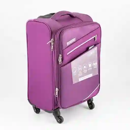 Maleta American Tourister 50 Cm 35x55x25cm Morado Polipropileno
