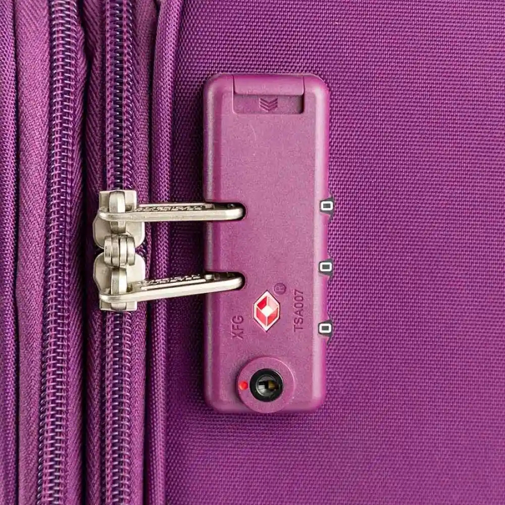 Maleta American Tourister 50 Cm 35x55x25cm Morado Polipropileno