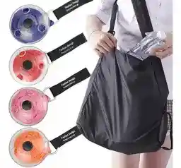 Bolso Portátil Retráctil Bolsa De Compras Viaje Reutilizable