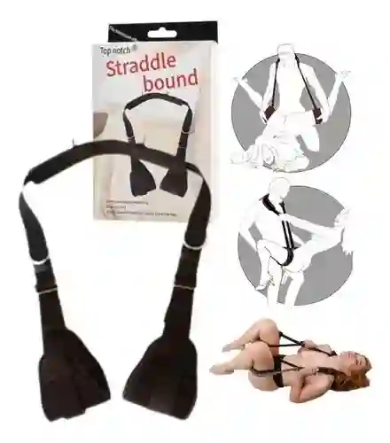 Sujetador Sexual Arnés Sujetador Straddle Bound Correas De Sujeción Erótica Arnés De Apertura de piernas Bondage Sumisión