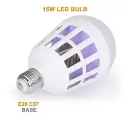 Bombillo Led Mata Zancudos Insectos Sin Químicos