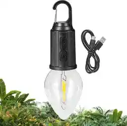 Bombillo Portátil Tipo Ampolleta Led Camping Recargable