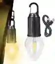 Bombillo Portátil Tipo Ampolleta Led Camping Recargable