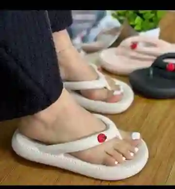 Sandalias Para Dama Talla 39/40 Beige