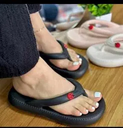 Sandalias Para Dama Talla 35/36 Oscuras