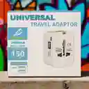 Adaptador Europeo Universal Con Puertos Usb Y Tipo-c