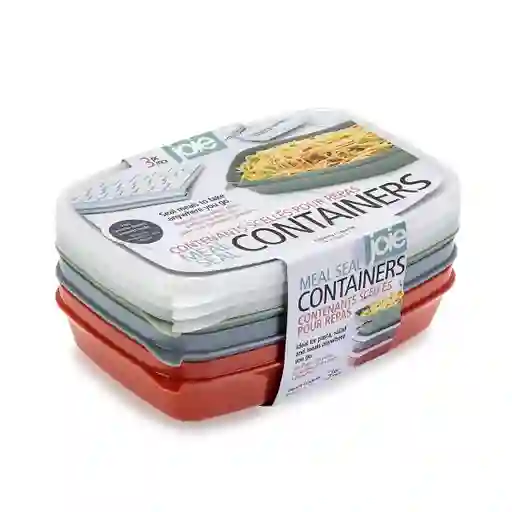 Recipientes Joie 3 Pz Multicolor 946 Ml