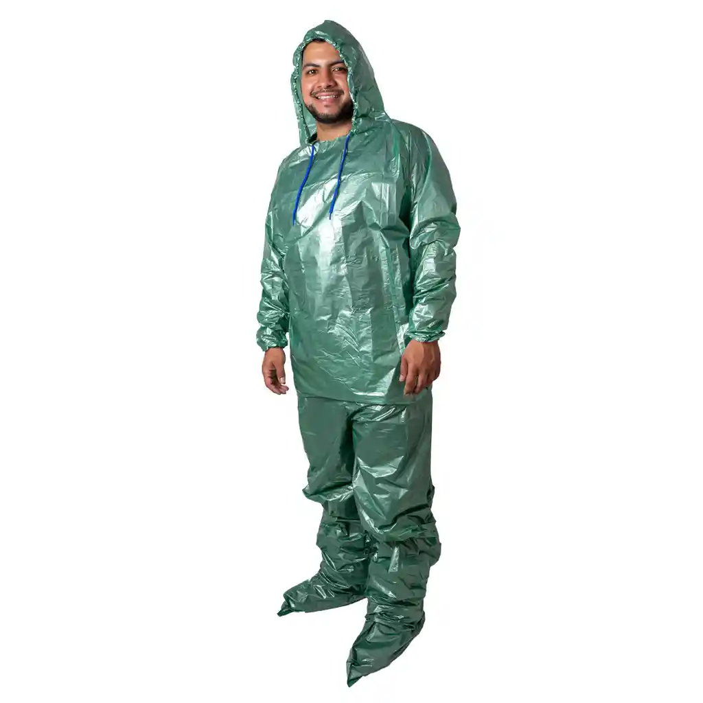Traje Impermeable Toder - Color Verde