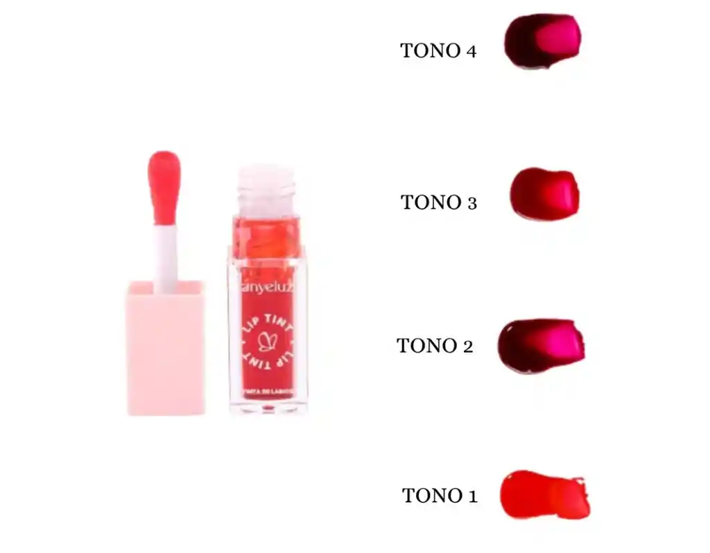 Tinta Tono 1 Para Labios, Mejillas Y Parpados Lip Tint Anyeluz