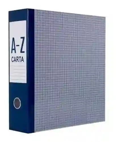 Carpeta Archivador Az Carta X10 Unidades