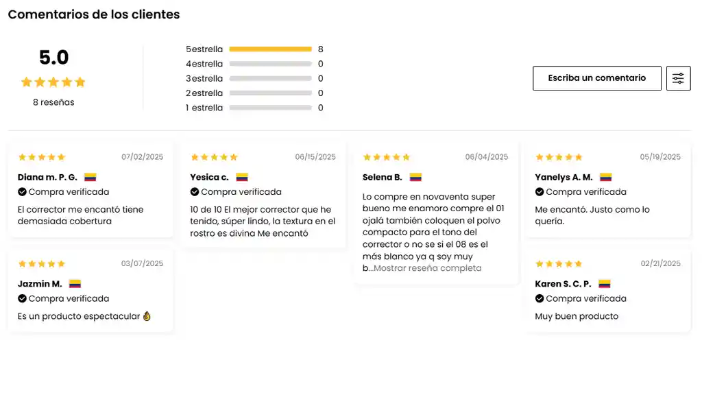 Corrector De Ojeras Tono 1 Liquido Hidratante Anyeluz