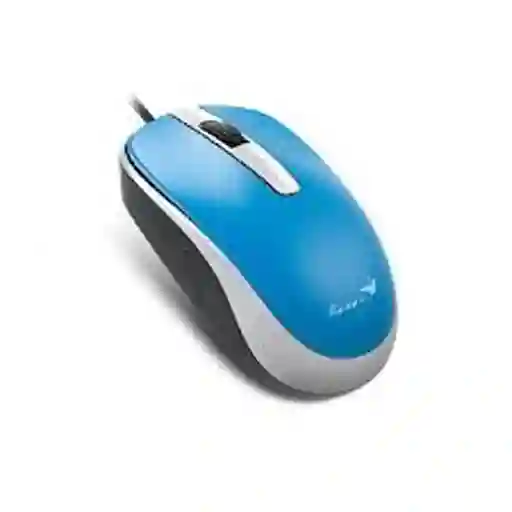 Mouse Genius Dx-120 Usb Alámbrico Azul