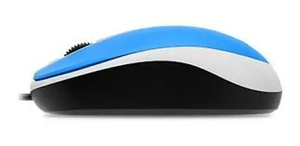 Mouse Genius Dx-120 Usb Alámbrico Azul