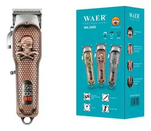 Maquina Para Cortar Cabello Waer 2908