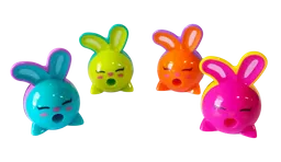 Tajalapiz Sacapuntas Con Deposito Conejo Colores Surtidos