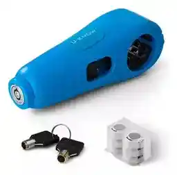 Candado Para Moto Antirobo Con Alarma Sensible Bloqueo Manillar