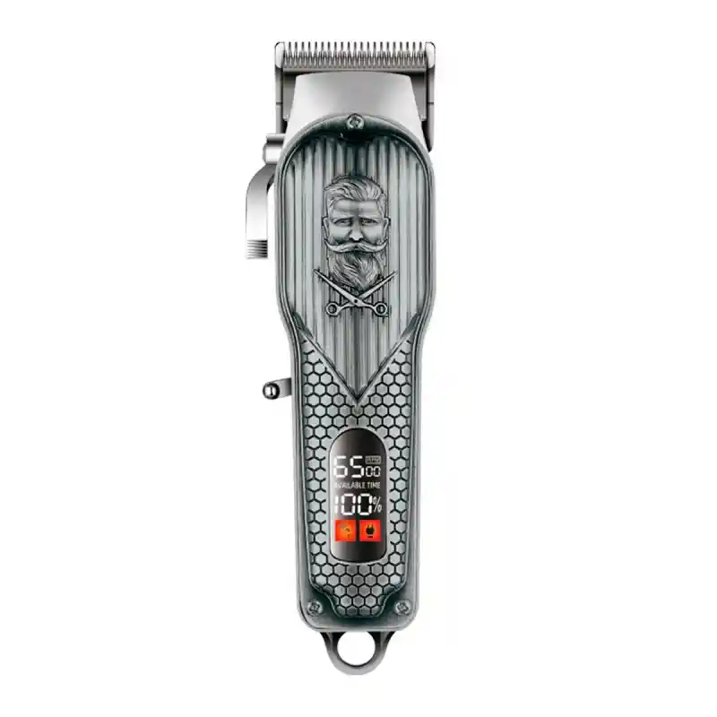 Maquina Para Cortar Cabello Plateada Waer 2908