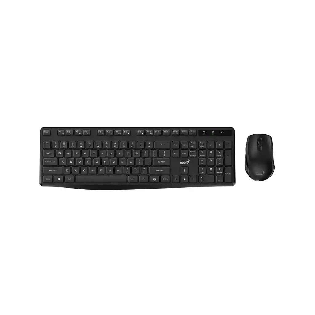Combo Genius Inalambrico Km-8206s Combo Ratón Teclado Silencioso Inalámbrico