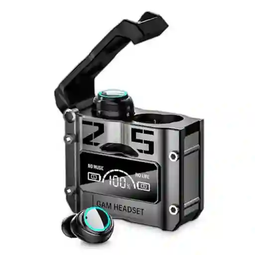 Audífonos Gamer Inalámbricos Damix M25 Con Estuche Led