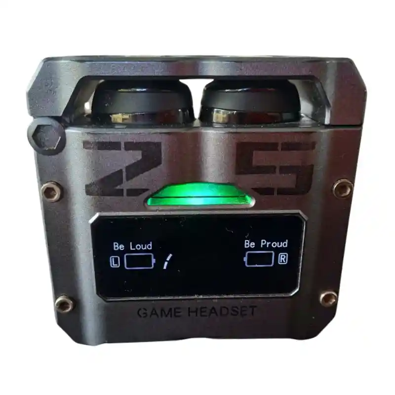 Audífonos Gamer Inalámbricos Damix M25 Con Estuche Led