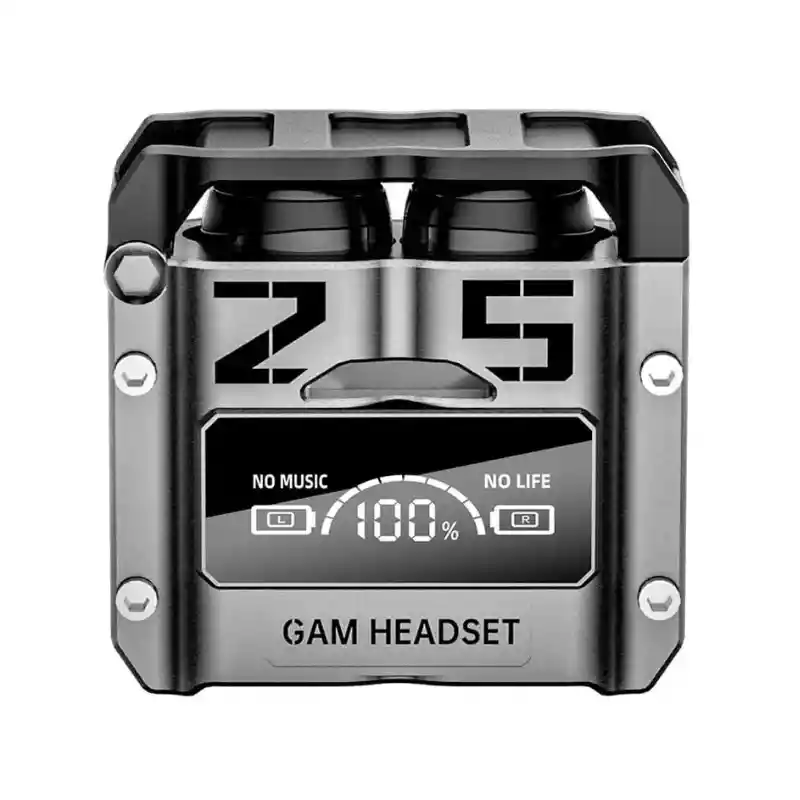 Audífonos Gamer Inalámbricos Damix M25 Con Estuche Led
