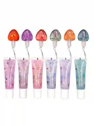 Gloss Llavero Glitter
