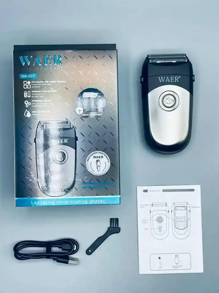 Maquina Rasuradora Shaver Waer 097