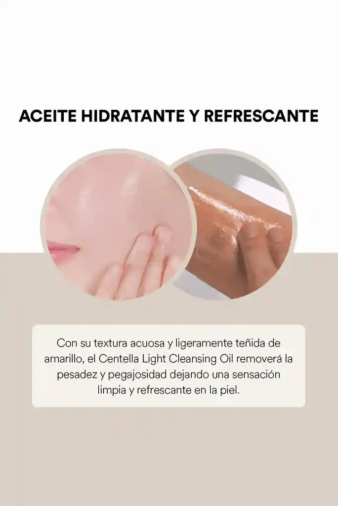 Limpiador En Aceite Madagascar Centella Light Cleansing Oil Skin1004 200ml