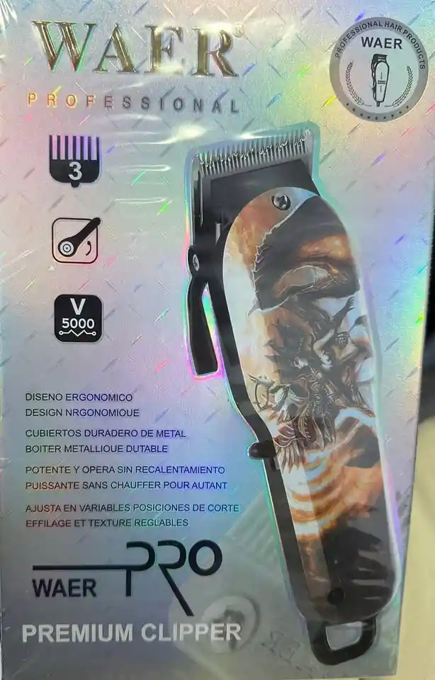 Maquina Para Cortar Cabello Waer 08165